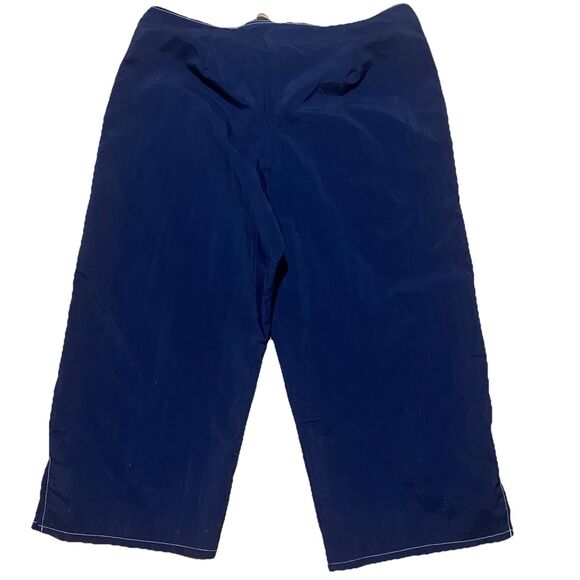 Baltex Mens M Surf Skate Board Shorts Navy Long Swim Trunks Antron Nylon VTG 80s - Picture 2 of 12